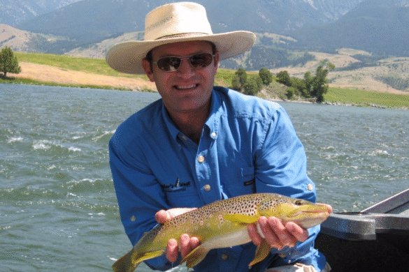 Montana fly fishing lodge